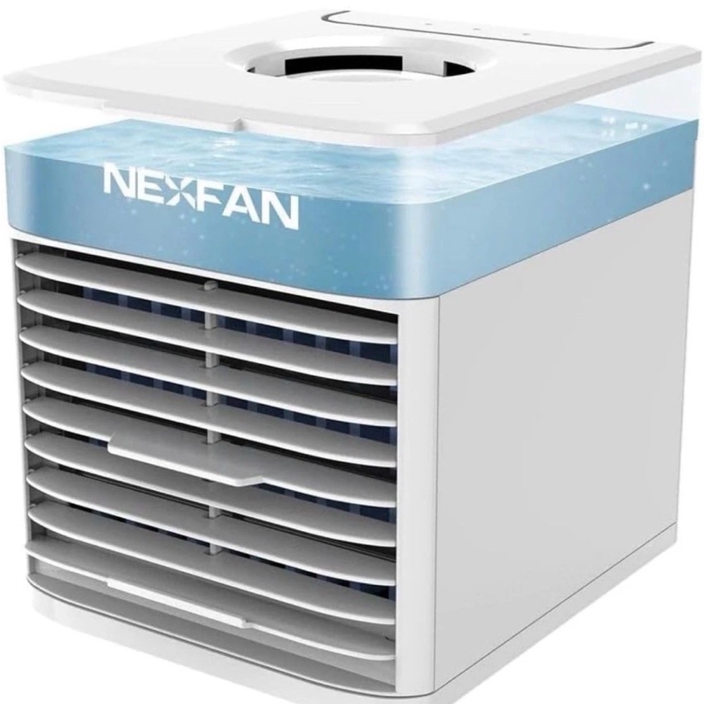 New Open Box Newfan ultra Home Mini Air Conditioner White- 3 Speed- 7
Color LED